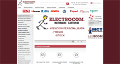 Desktop Screenshot of electrocom.cl
